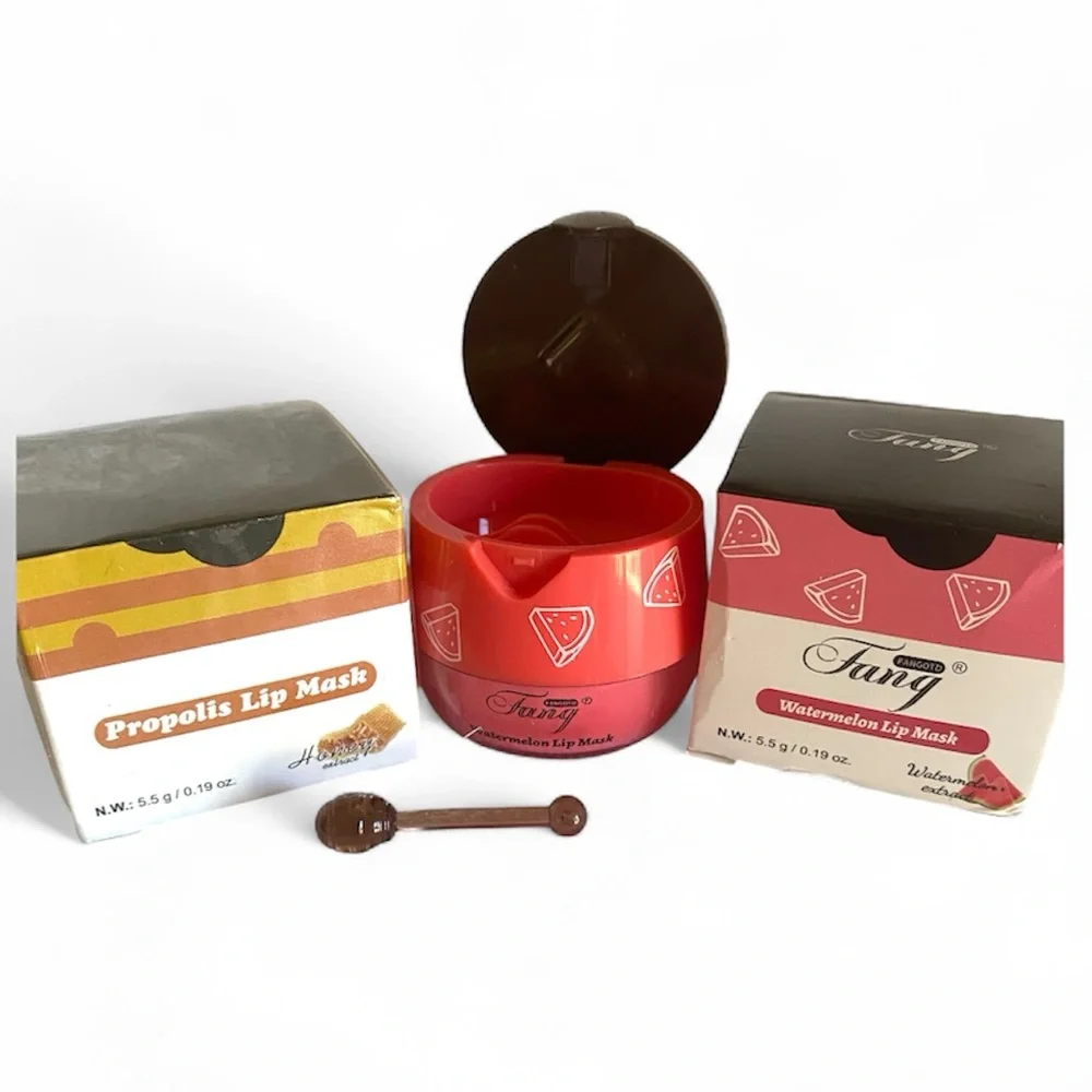 5/$25 Watermelon & Honey 2pc  Lip Mask Set over night use