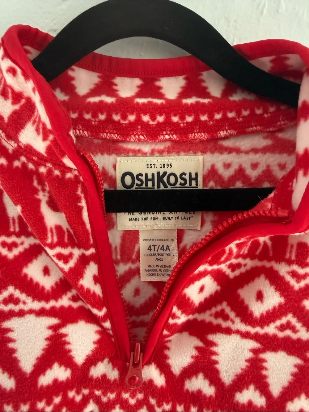 OshKosh Bgosh cozy fleece