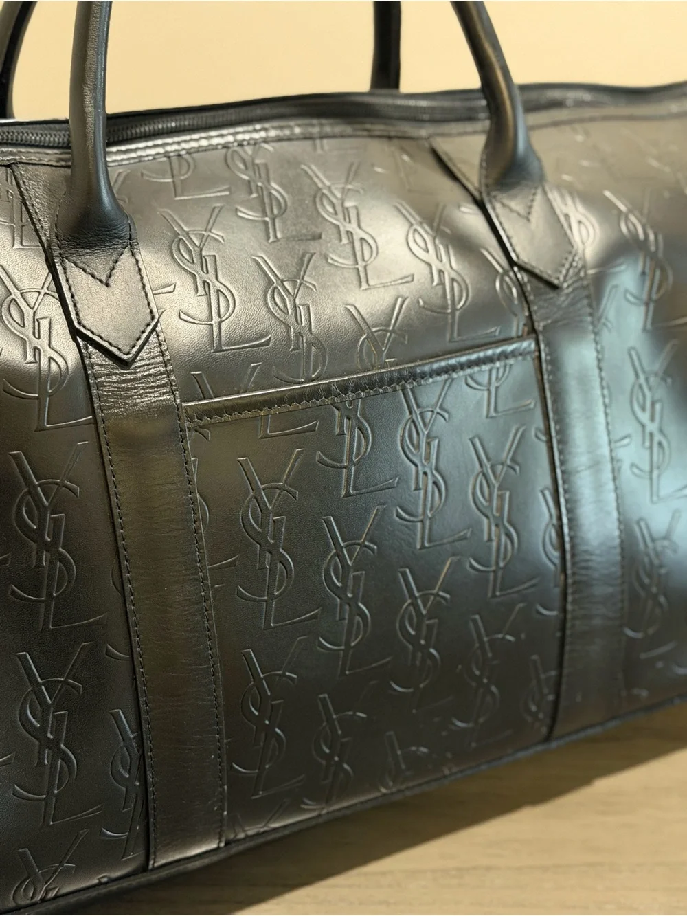 Saint Laurent premium embossed