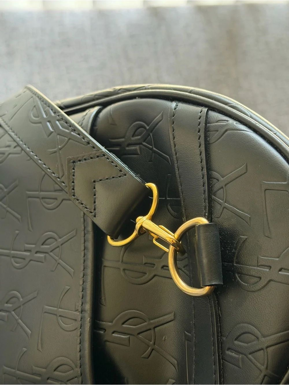 Saint Laurent black strap