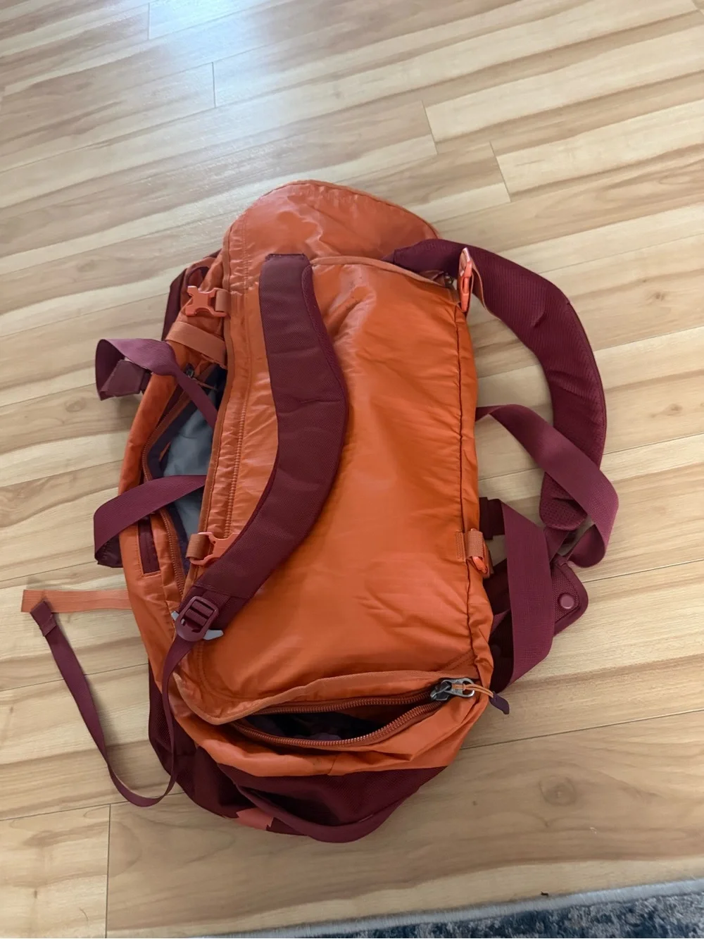 REI duffel travel