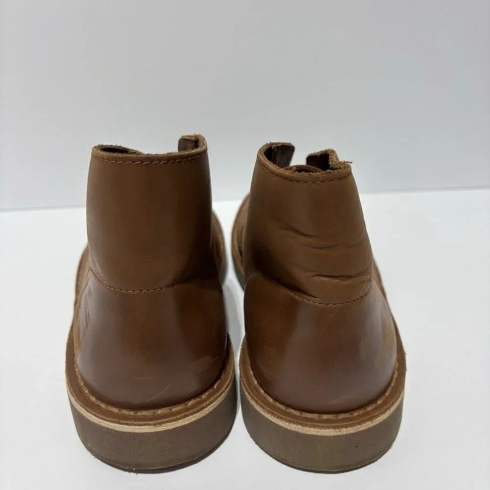 Clark’s Men’s Bushacre 2 Tan Leather Boots, Size 8.5 M