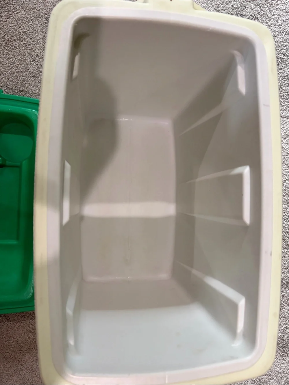 Coleman Oscar Two-Tone Green and Cream Cooler