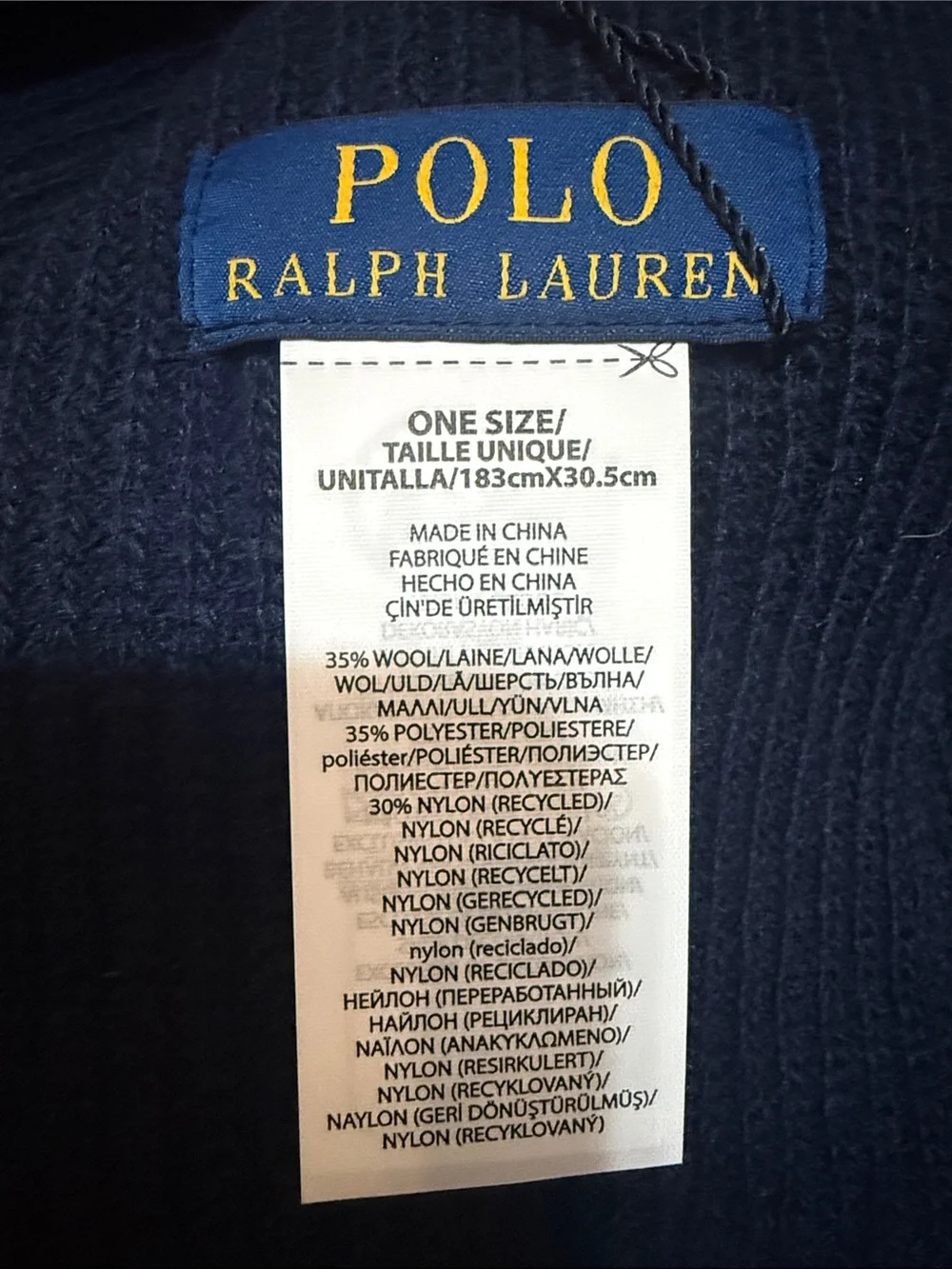 Polo Ralph Lauren classic navy