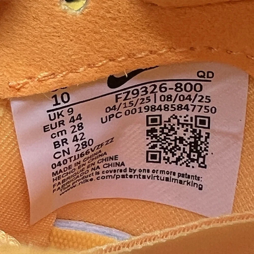 NEW Nike Air Zoom LJ Elite Long Jump Yellow Track Shoes nby FZ9326-800 Men's 10