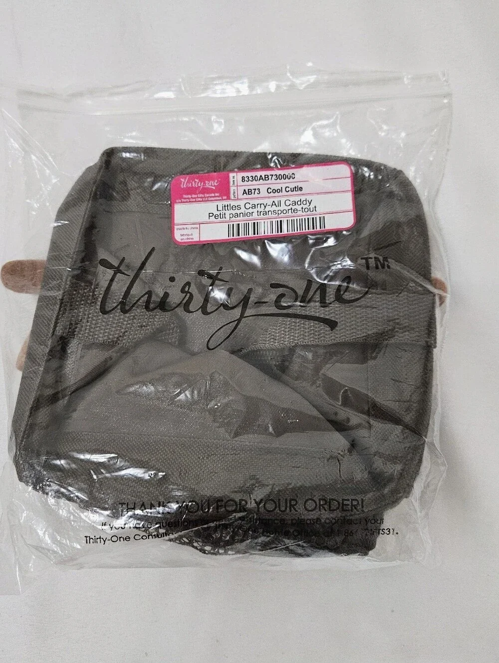 Thirty-One Little Carry-All Caddy 8330AB730000 Cool Cutie AB73