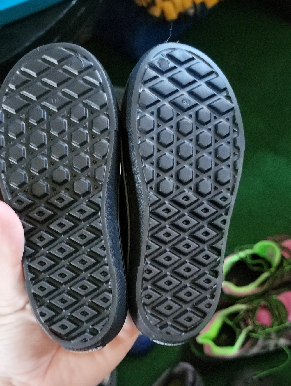 Vans Kids' Black Slip-On Clog