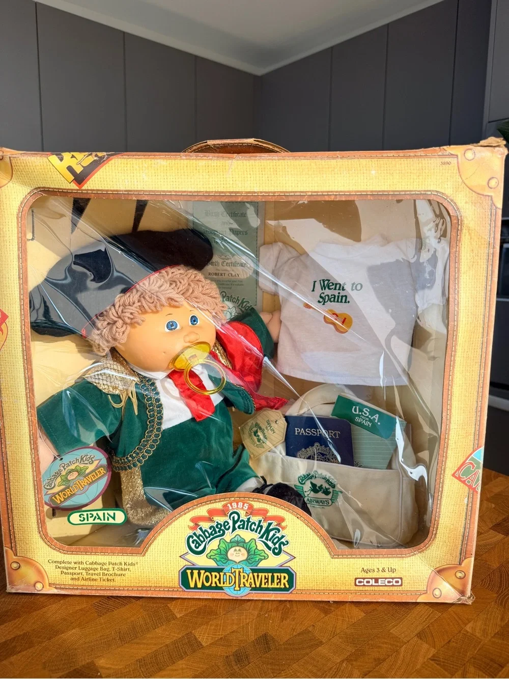 Cabbage Patch Kids this authentic
