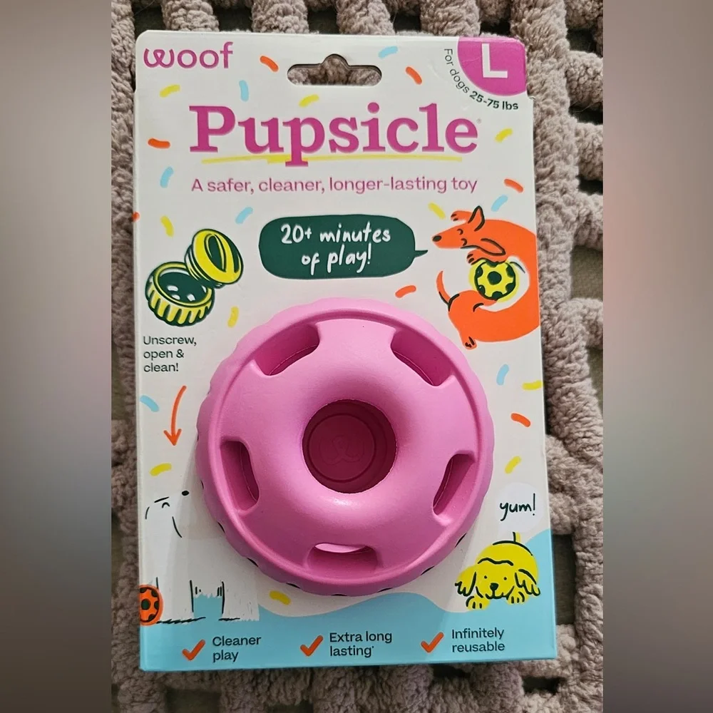 Woof pupsicle dog