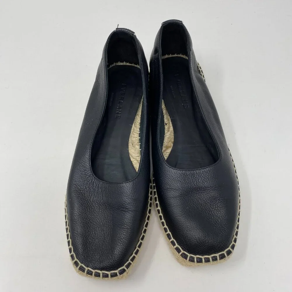 Everlane black espadrille