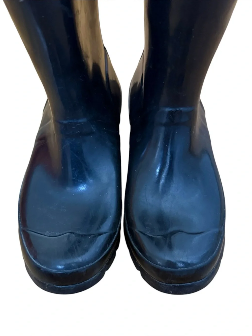 Hunter Kids Original Gloss Tall Rain Boots Big Kids 4 M / 5 F Black Waterproof