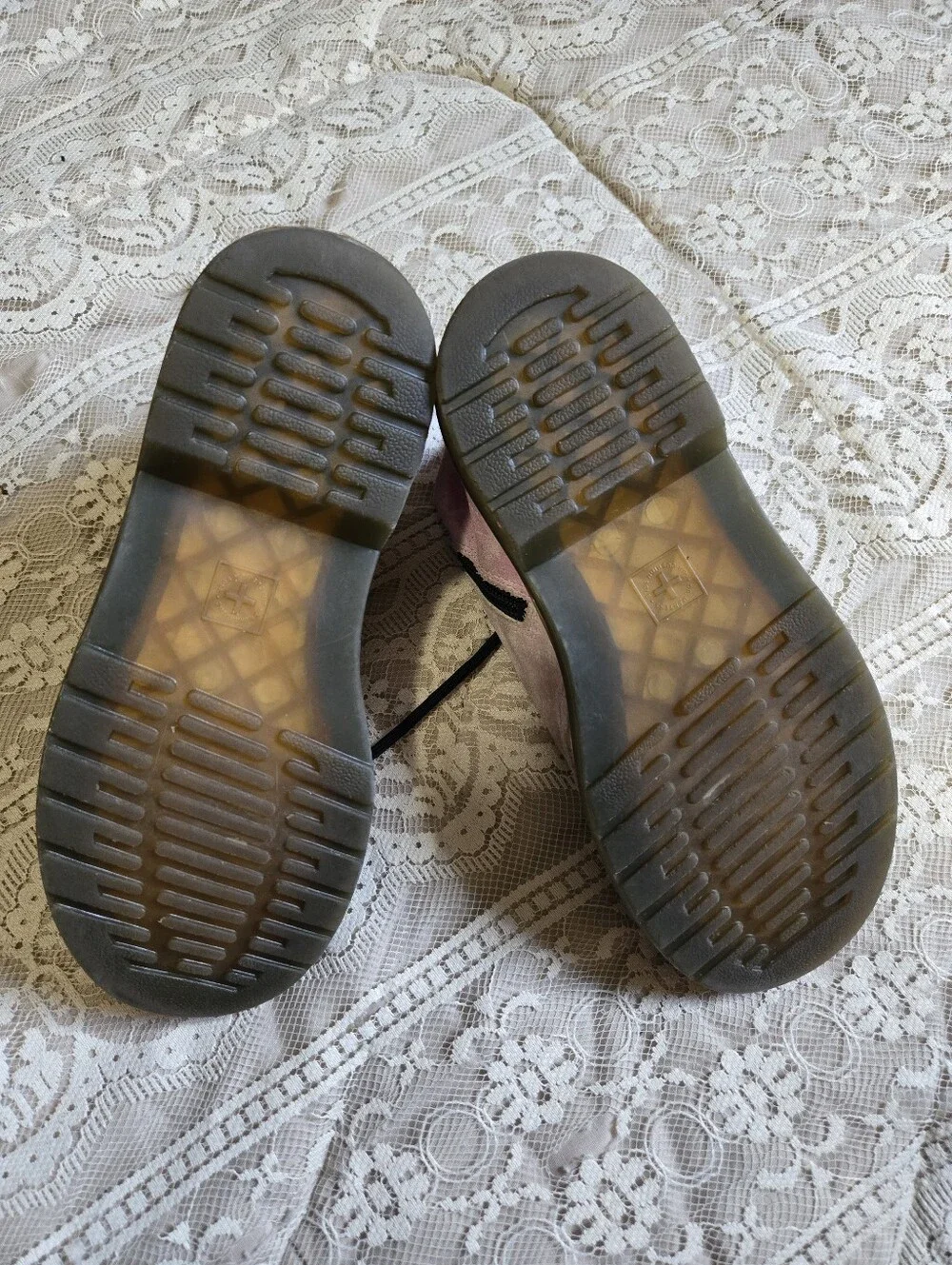 Dr. Martens black leather zippers