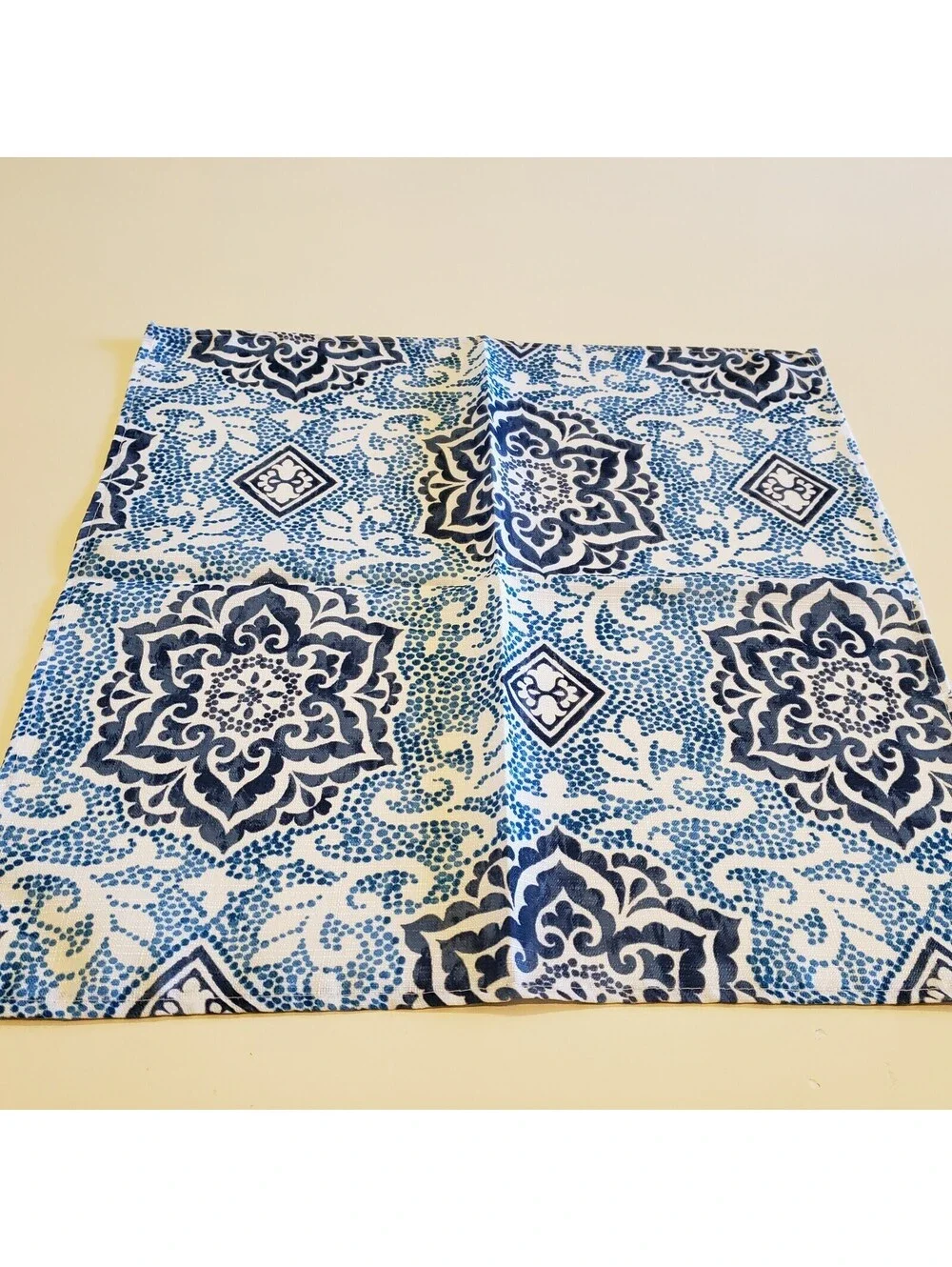 Waverly print blue qty