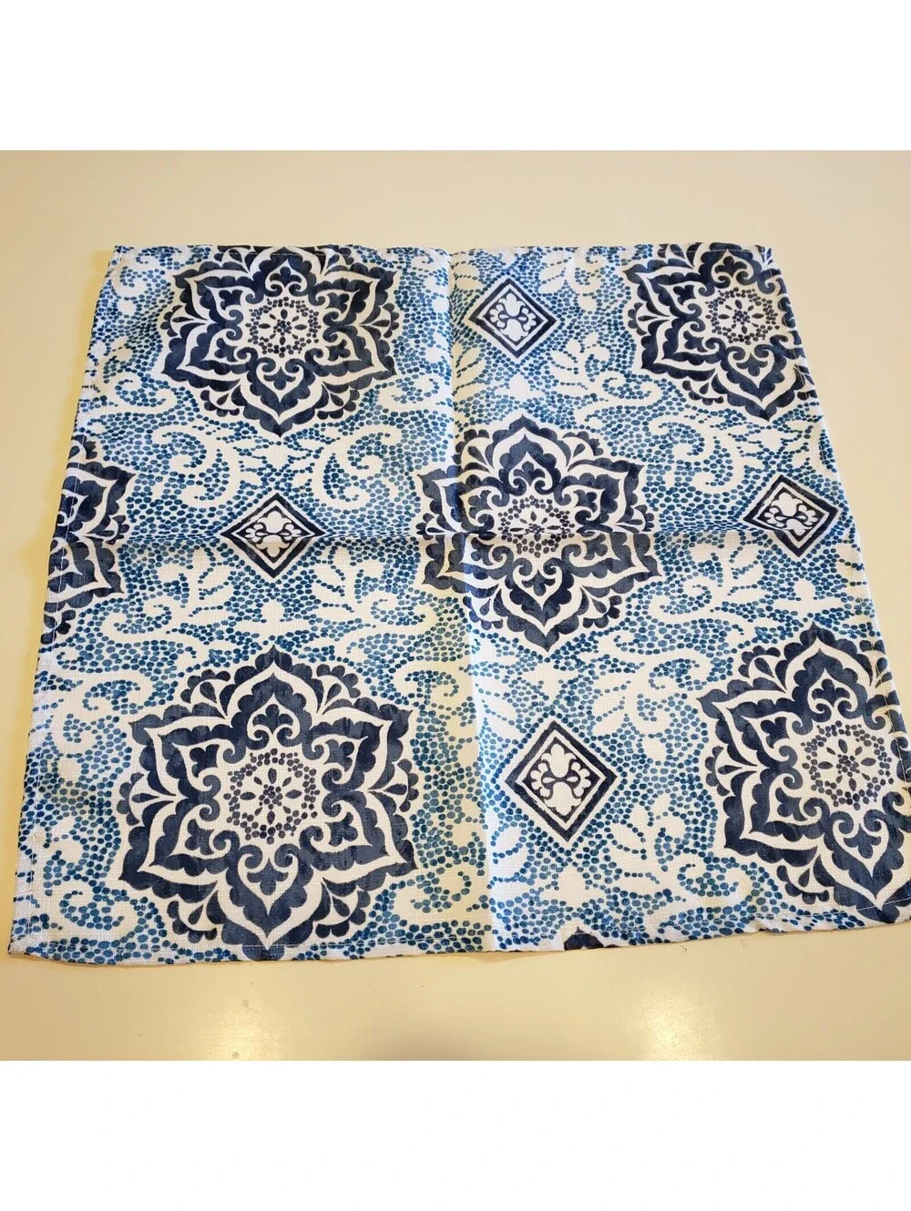 Waverly blue napkins