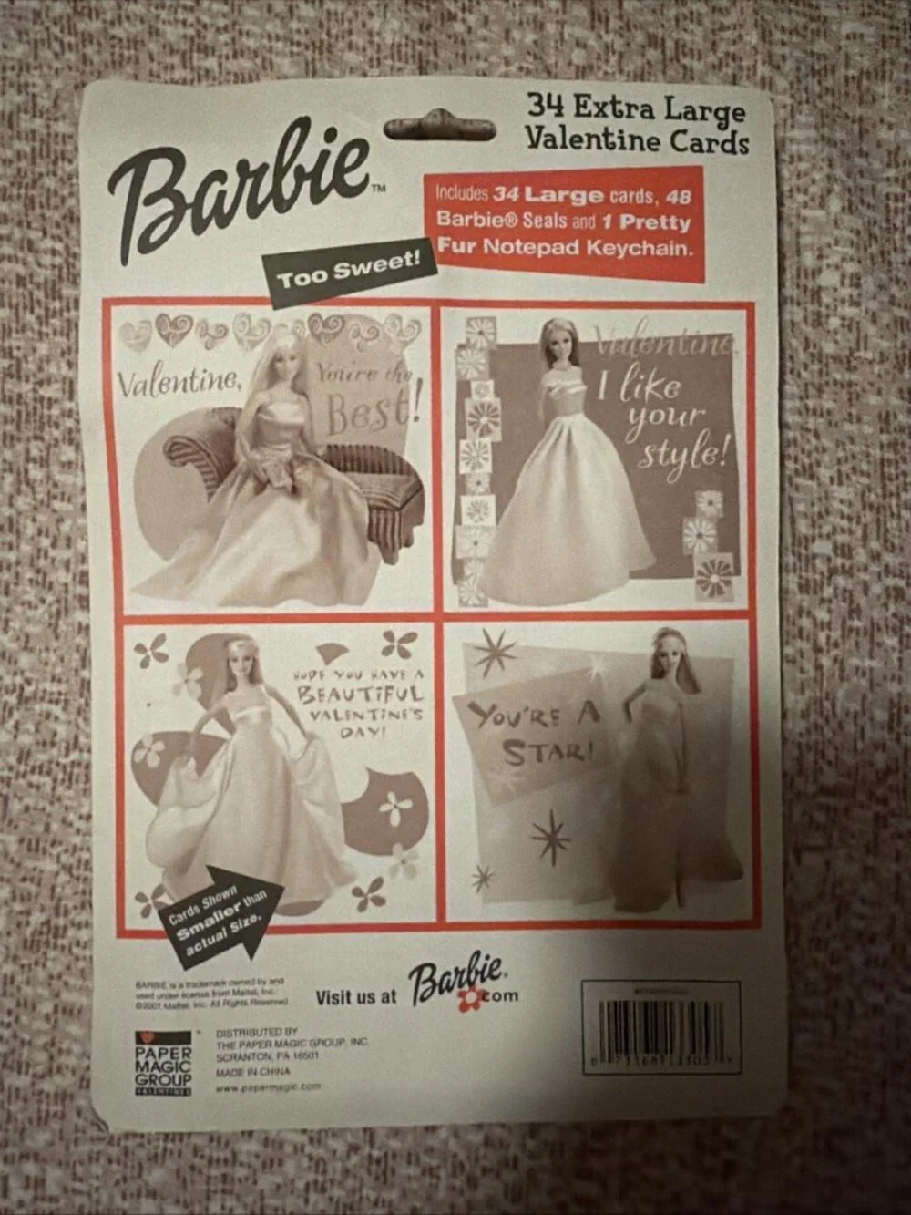 Barbie year logo