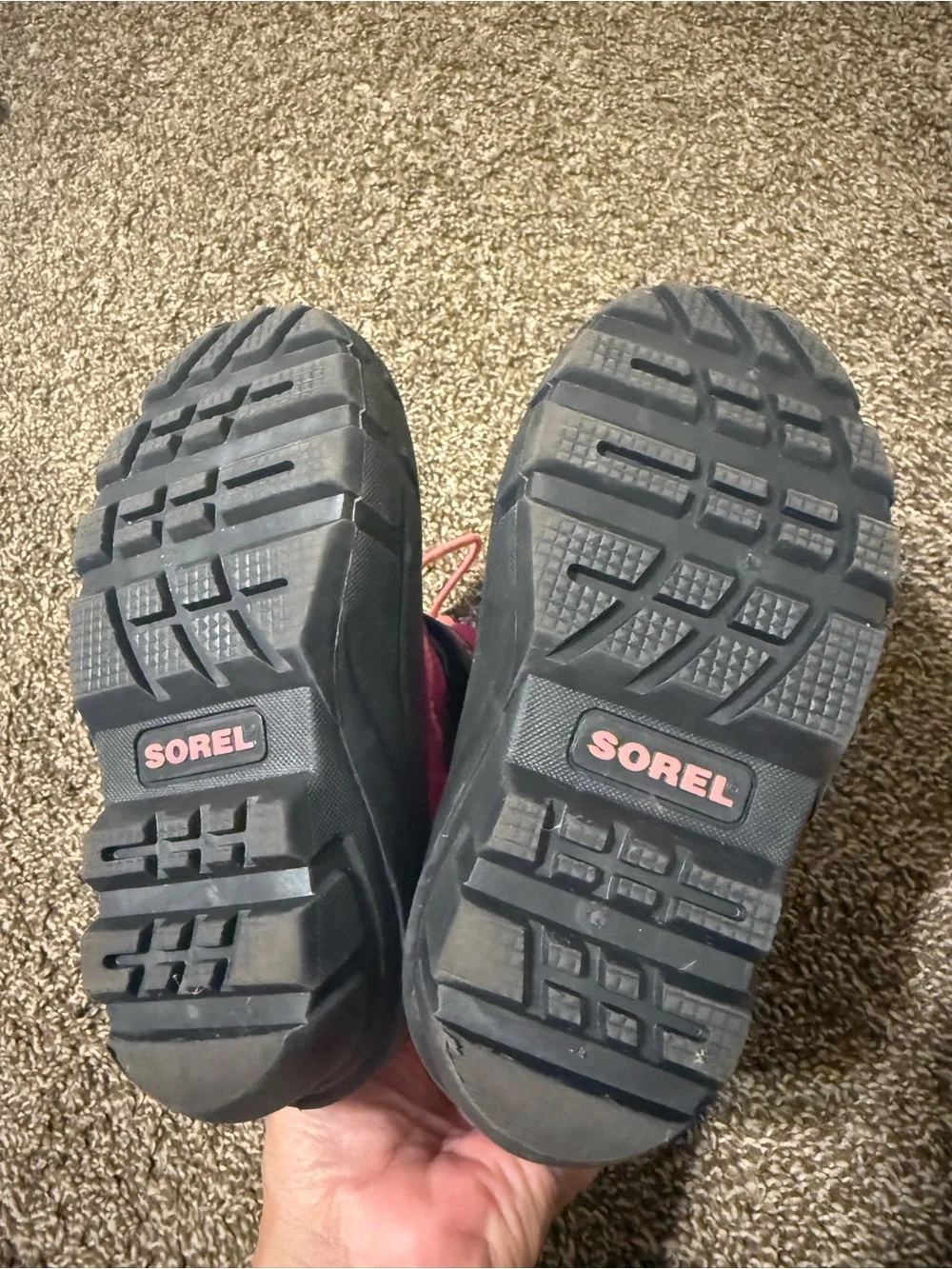 Sorel Kids Hot Pink and Light Pink Snow Boots