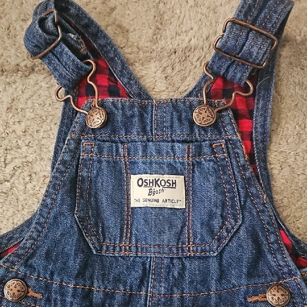 OshKosh B'gosh Classic Blue Kids Overalls
