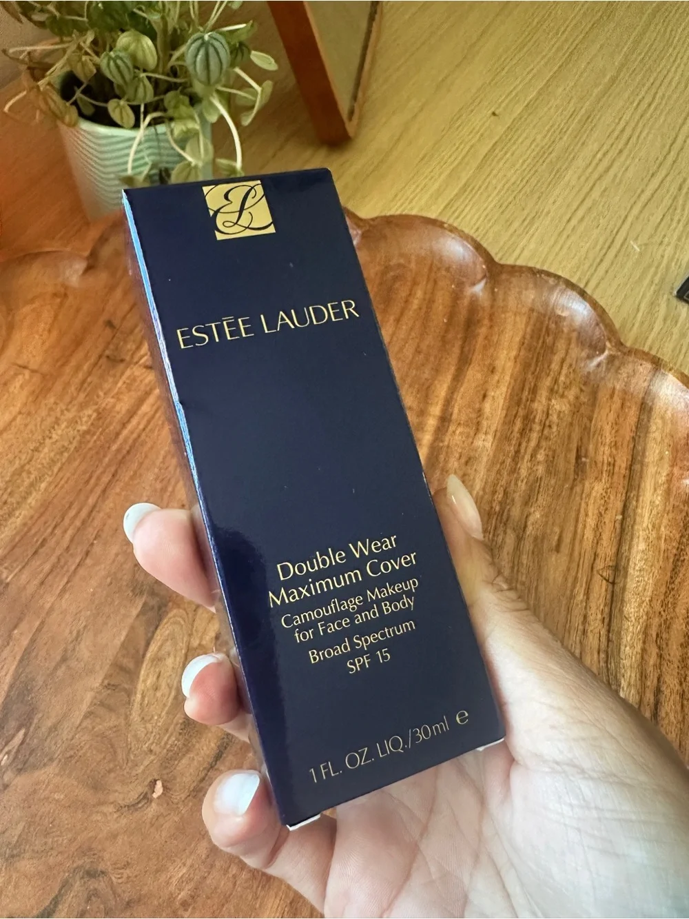 3W2 Estée Lauder Double Wear Maximum Cover - Shade Cashew