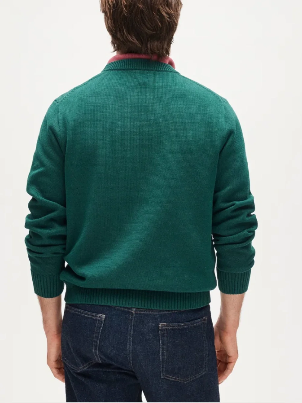 J. Crew | Sweater | Heritage Cotton Crewneck Sweater | Magic Forest