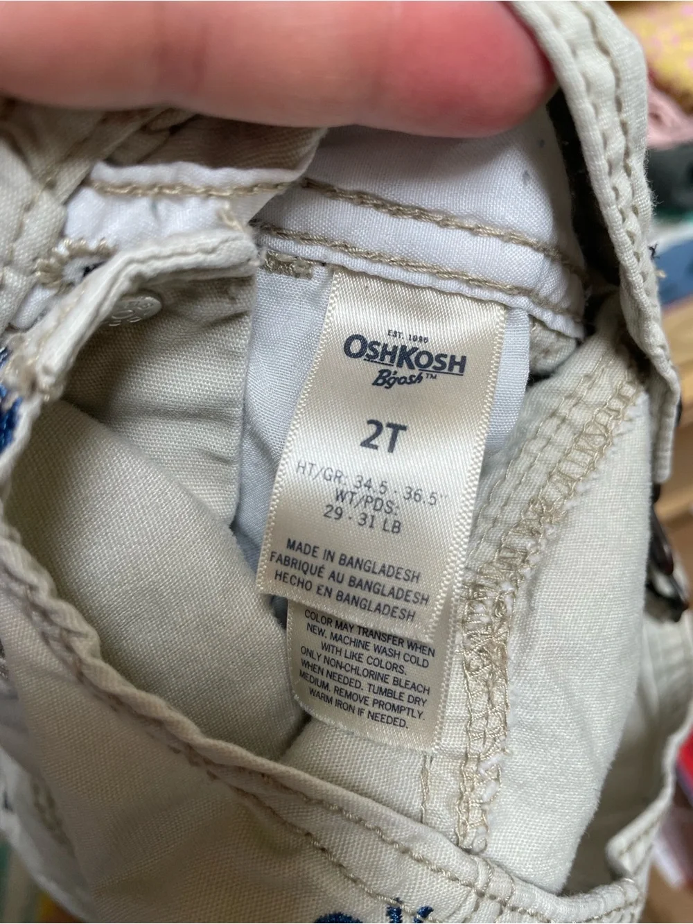 Oshkosh skulls shortalls 2T