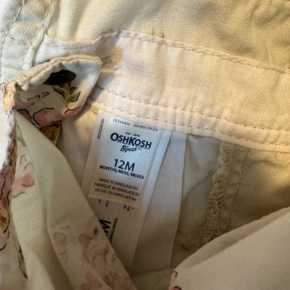 OshKosh B'gosh pet floral smoke