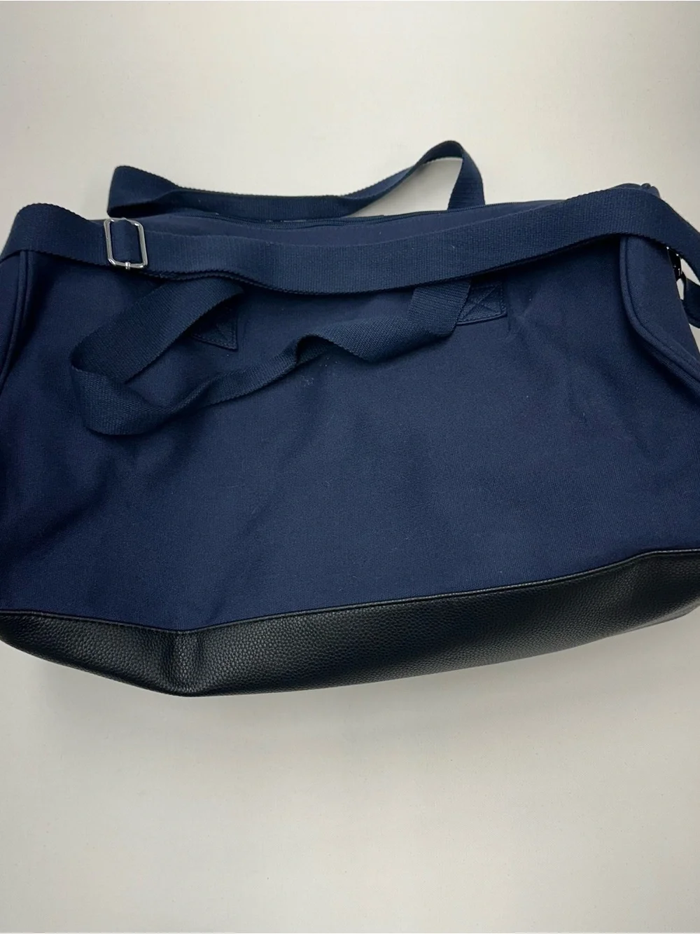 RALPH LAUREN Polo Navy Blue duffle Carry On Gym Bag Travel Weekender Bag