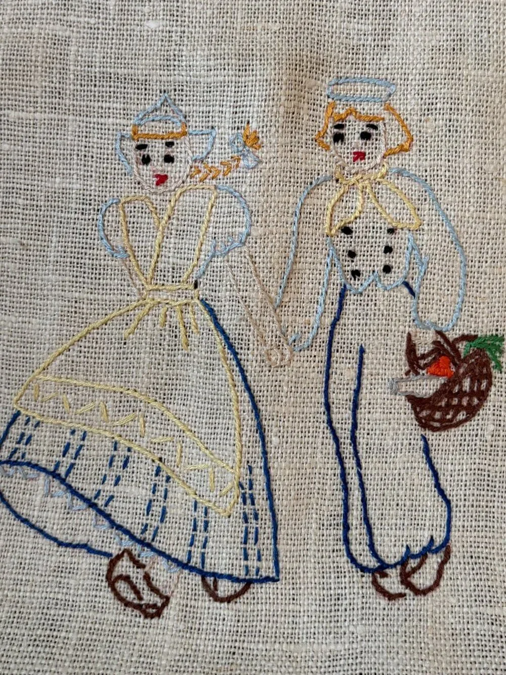 vintage tea towel