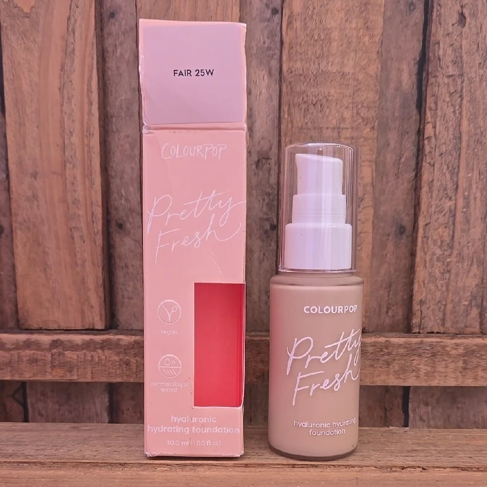 Colourpop Pretty Fresh Hyaluronic Hydrating Foundation-Fair 25W