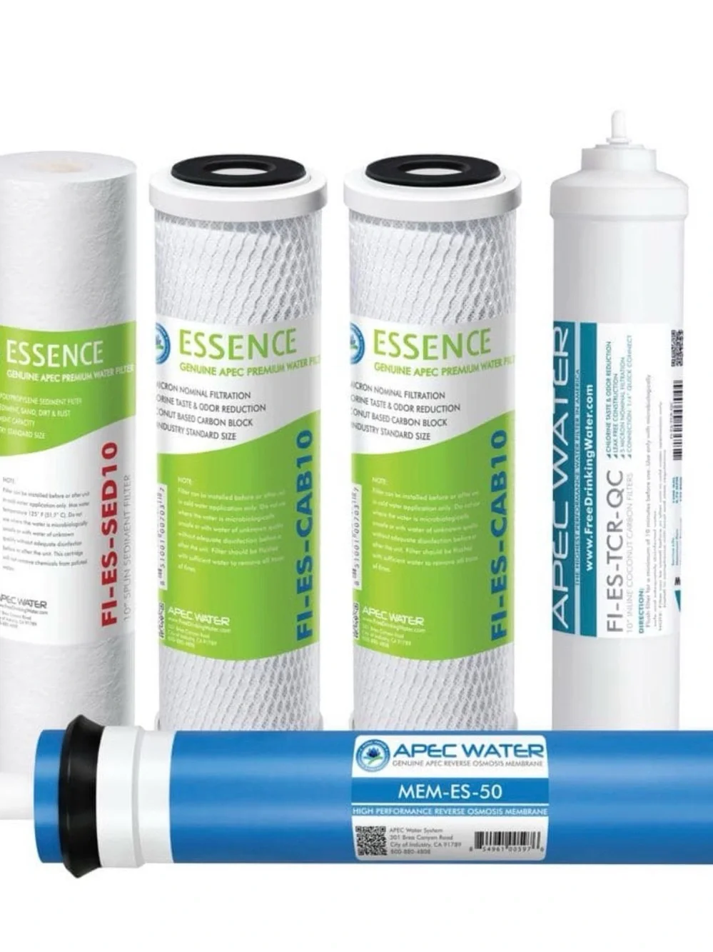 Unopened Box - APEC Water ROES-50 5-Stage Complete Replacement Filter Set New