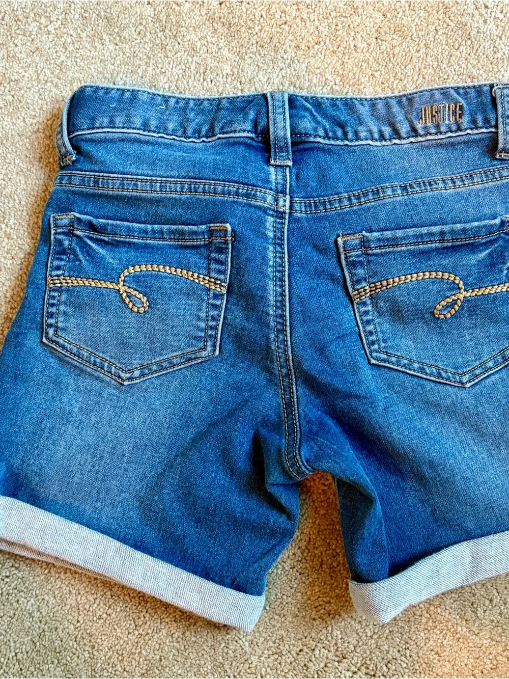 Justice comfortable denim