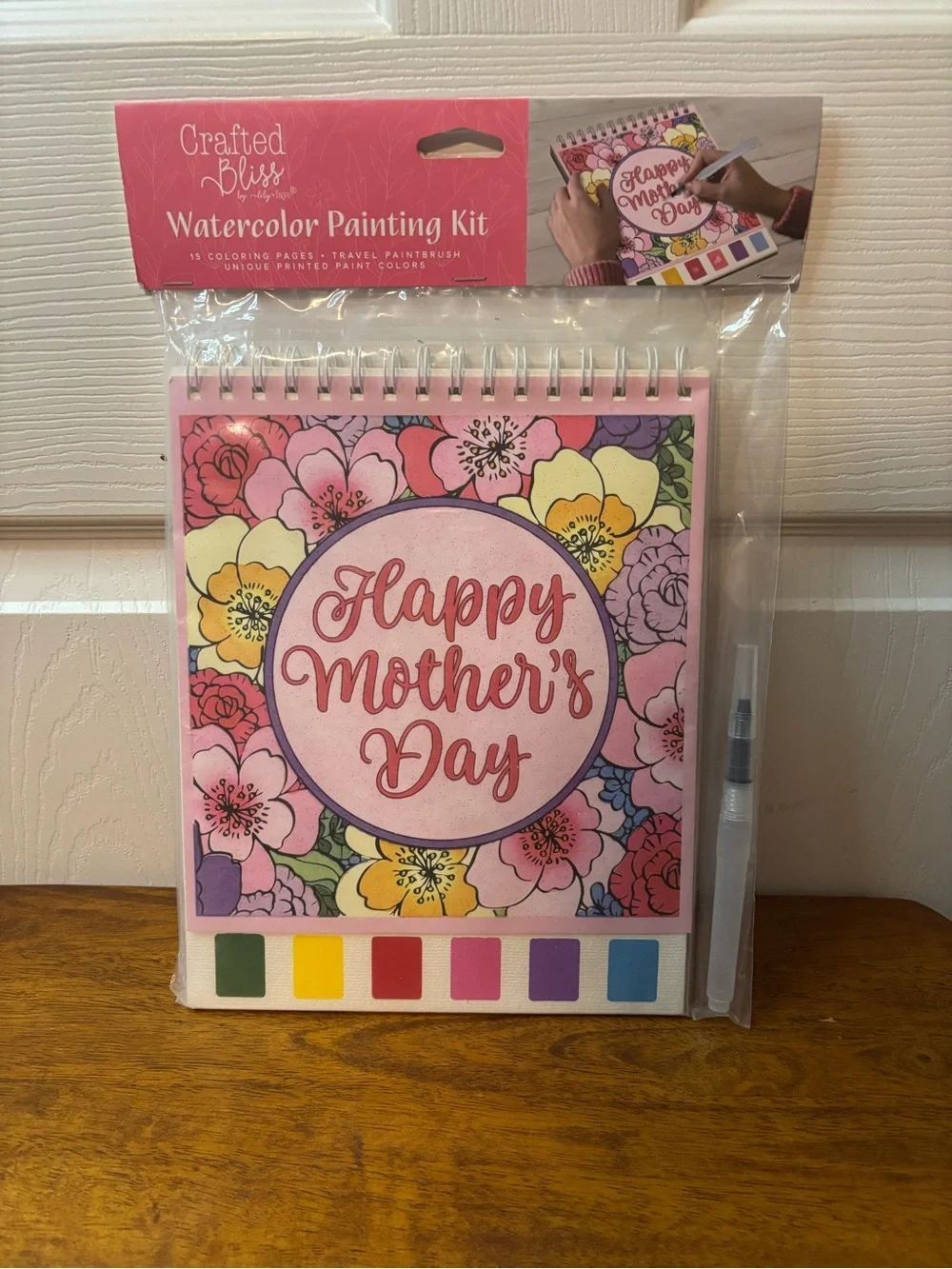 'Happy Mother's Day' Watercolor Painting Kit