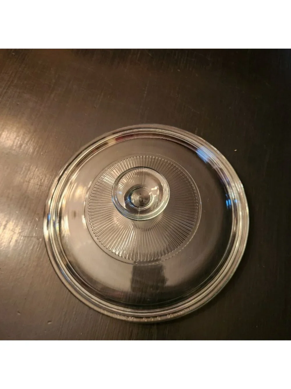 Round Pyrex Lid with Handle #31Round Ribbed G5CA