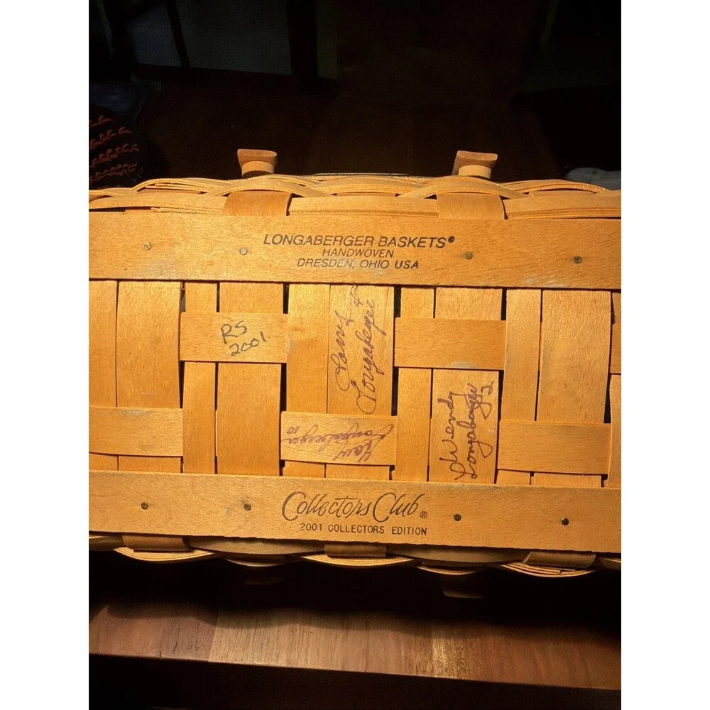 Longaberger signed by