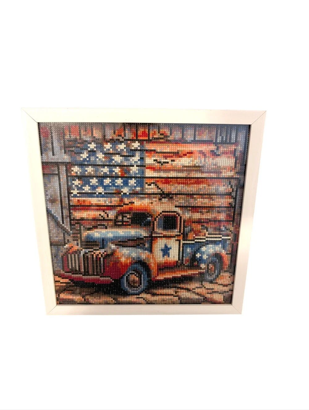 Vintage American Truck Wall Art - Diamond Painting