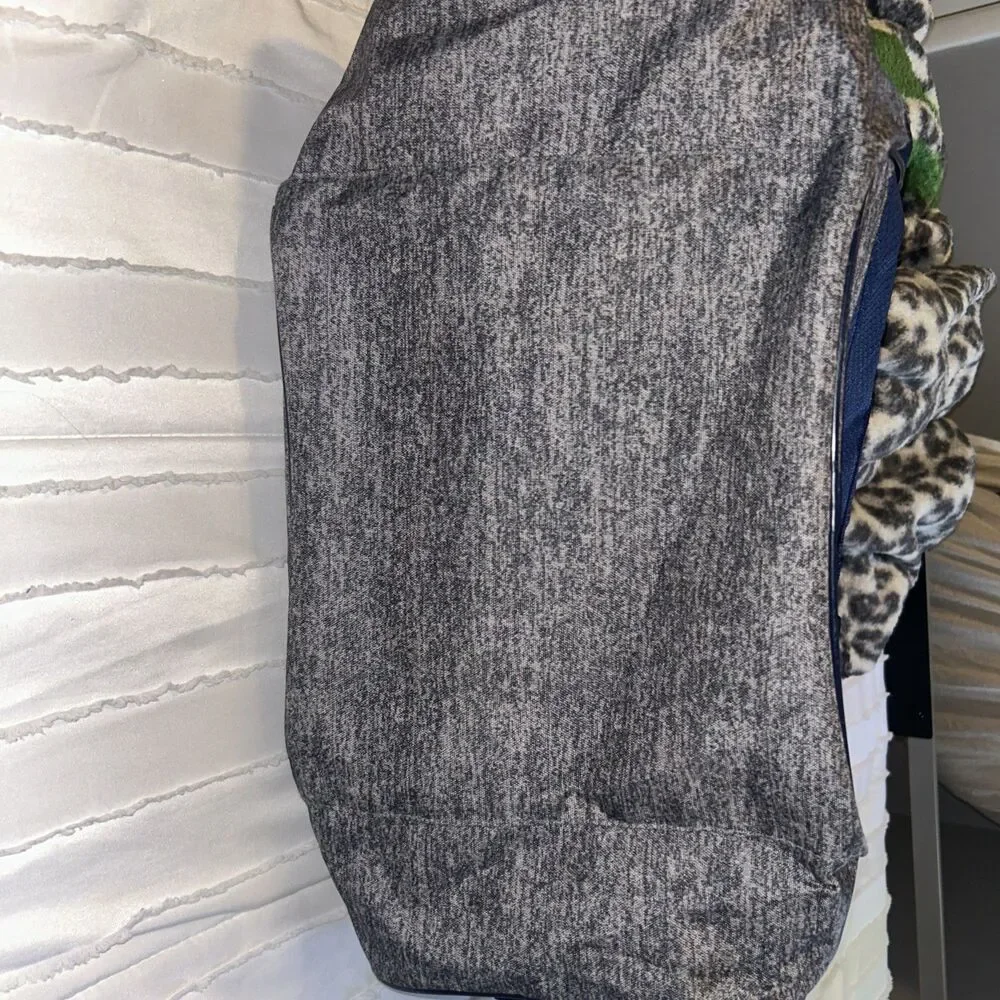 Navy Adidas duffel bag
