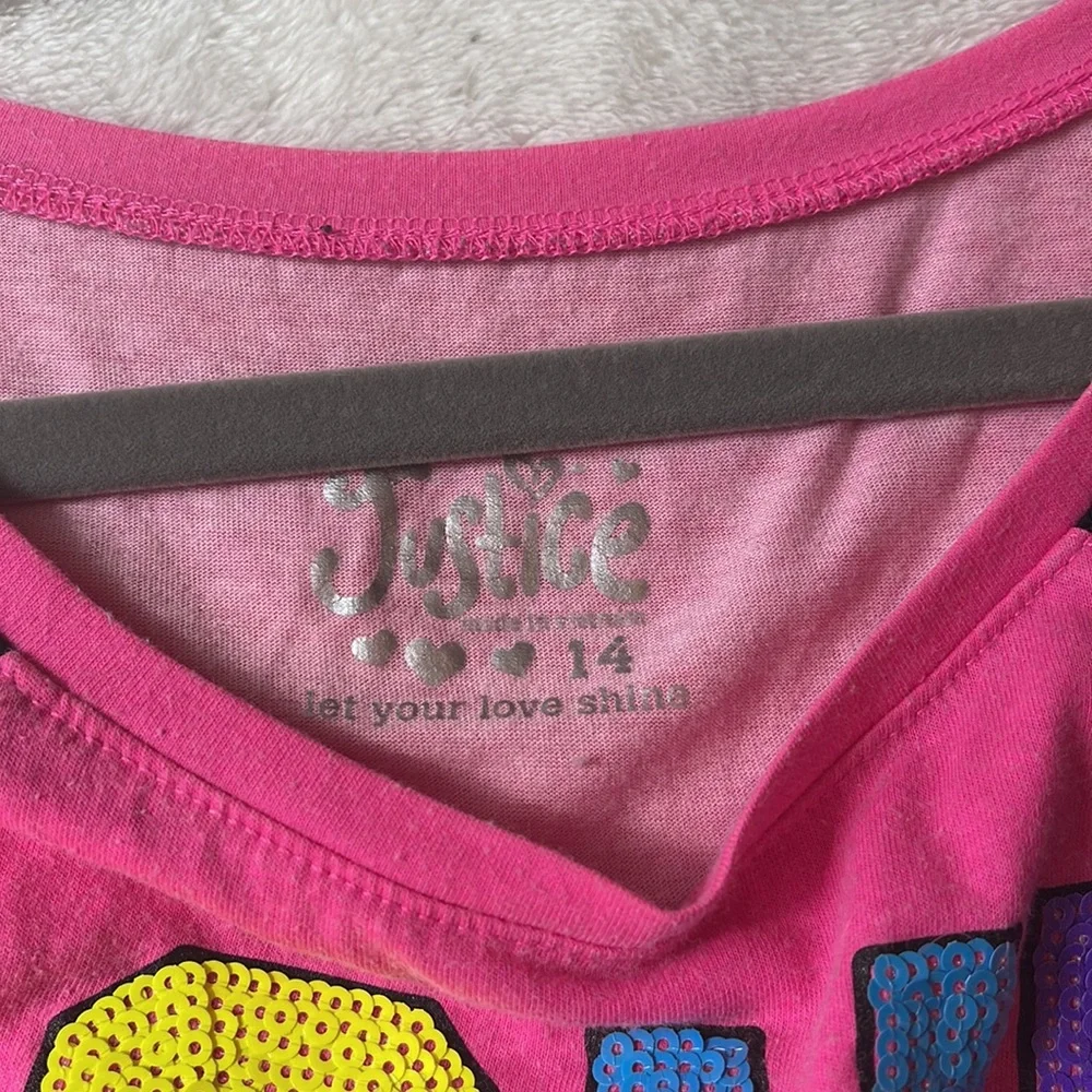 Justice size xl sleeve