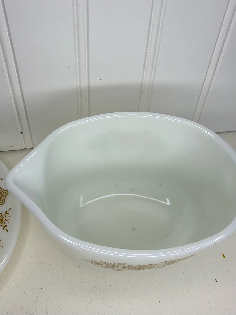 Pyrex butterfly gold