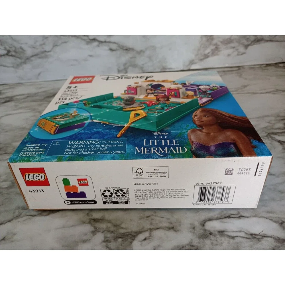 LEGO Disney The Little Mermaid Story Book Set