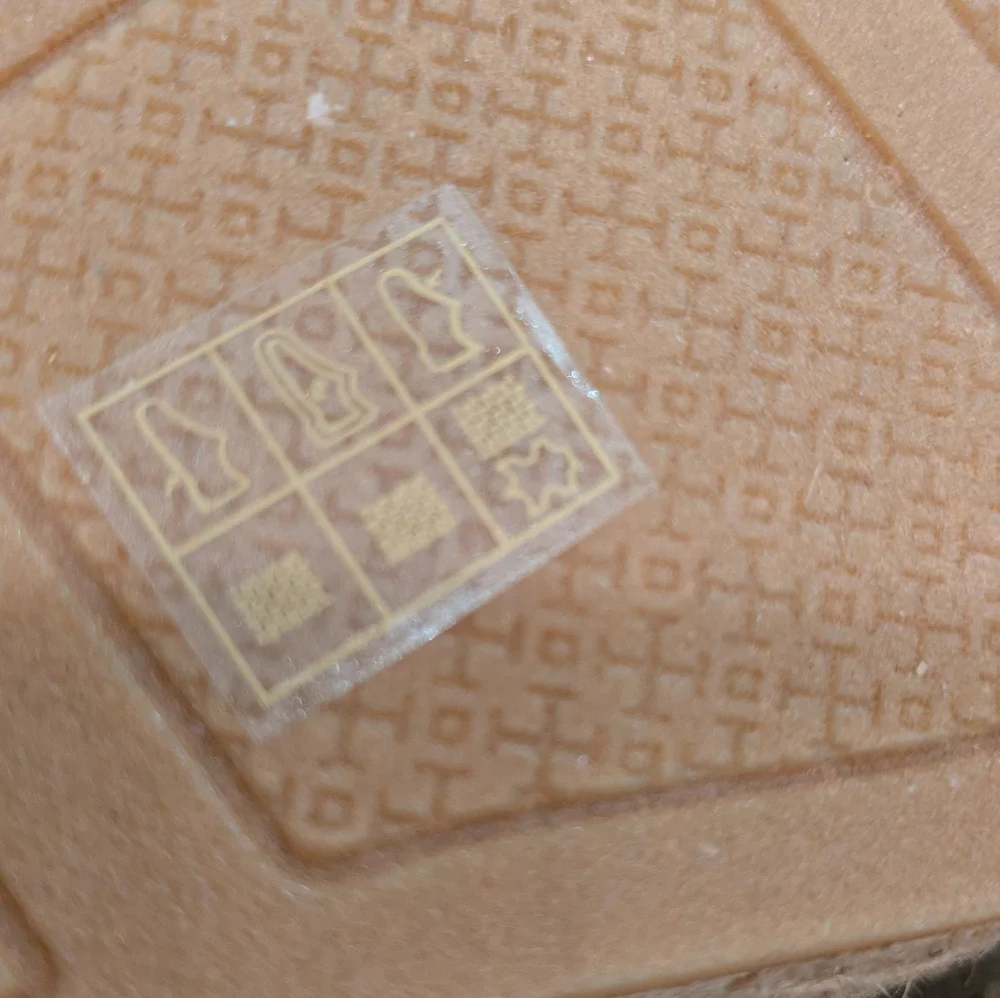 Tory Burch Colorblock Natural Tan Espadrille Flats Women's Size 9.5 NWOT