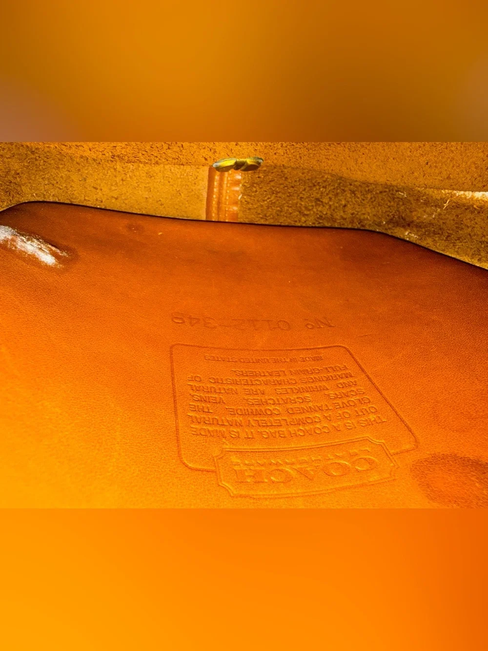 Coach classic tan