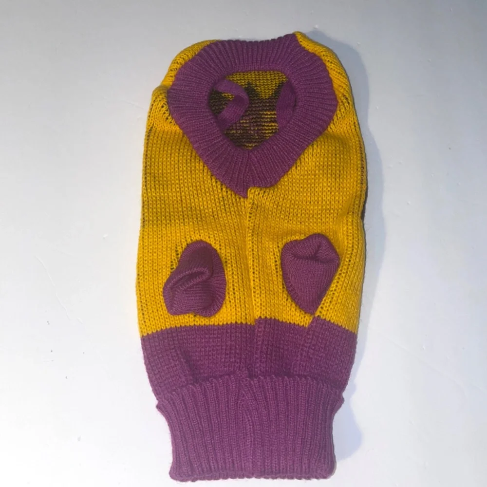 NWOT Dog/Cat Halloween Sweaters Cat Pumpkin Turtleneck Knitwear Size Large