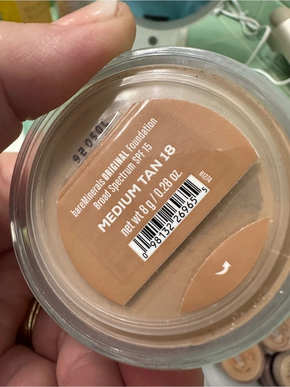 bareMinerals Foundation Loose Powder - Medium Tan with Spf15