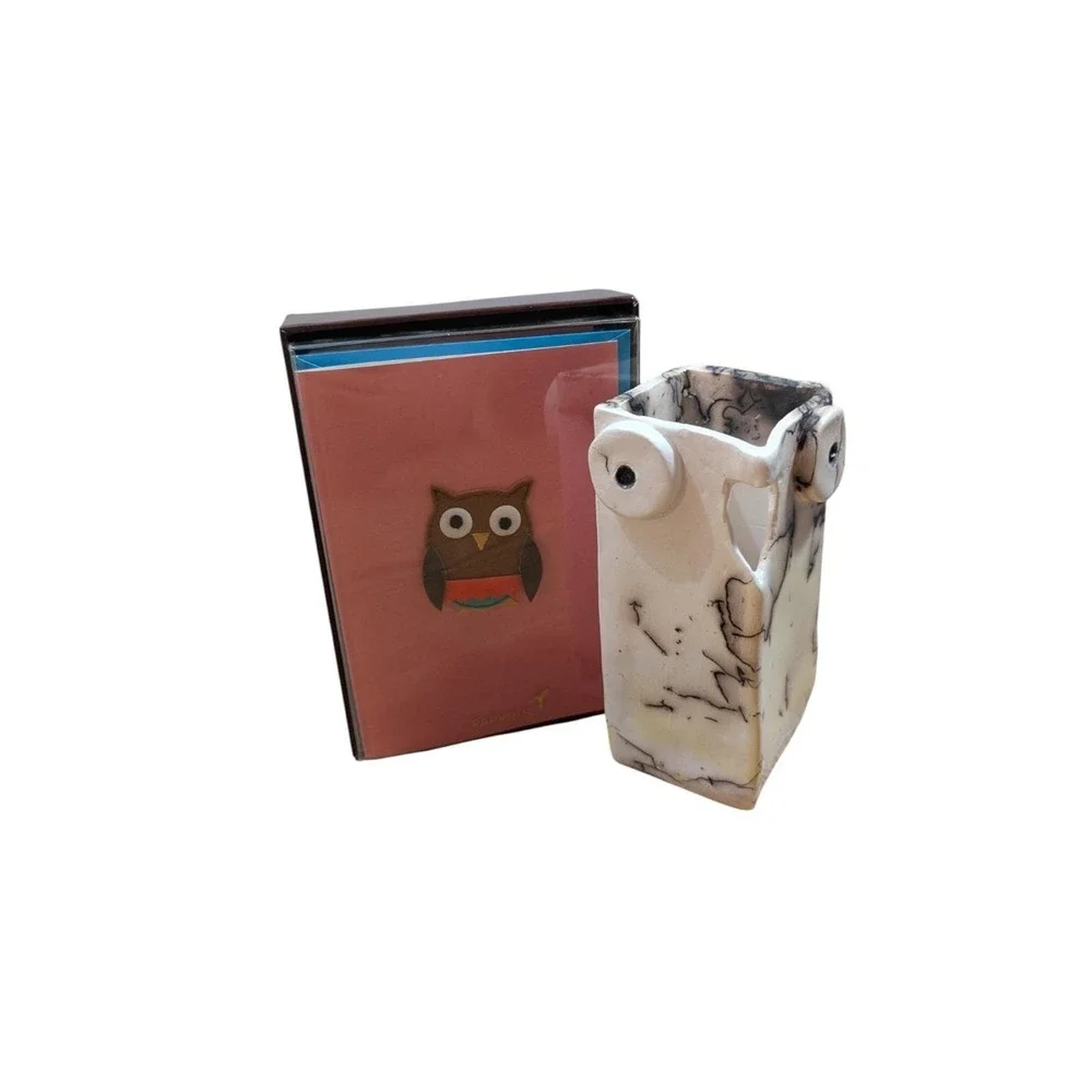 Papyrus owl lovers