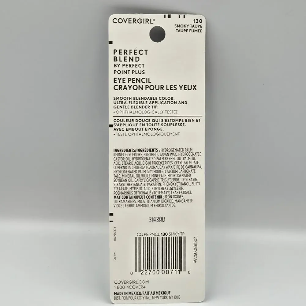 Covergirl Perfect Blend Eyeliner Pencil #130 Smoky Taupe Perfect Point‎ +