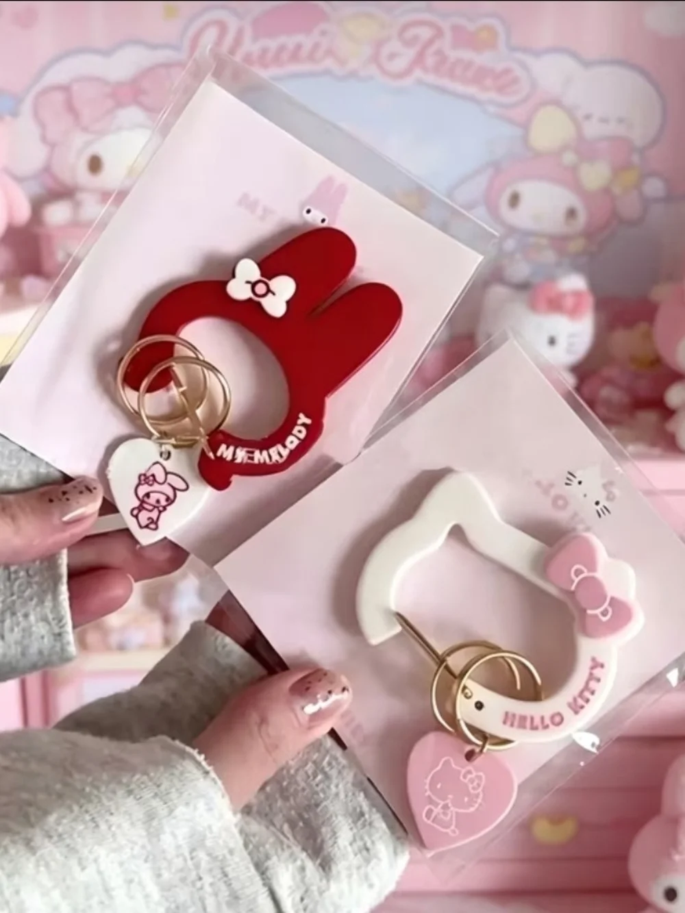 My Melody Red Keyring ✨️❤️ Bag Charm Kawaii