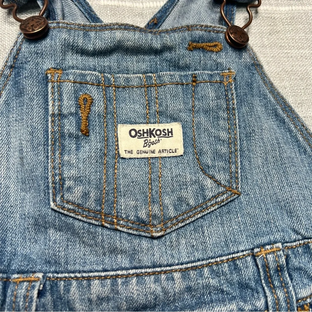 Osh Kosh Bgosh Denim Overalls Shorts Shortalls‎ 18 Months