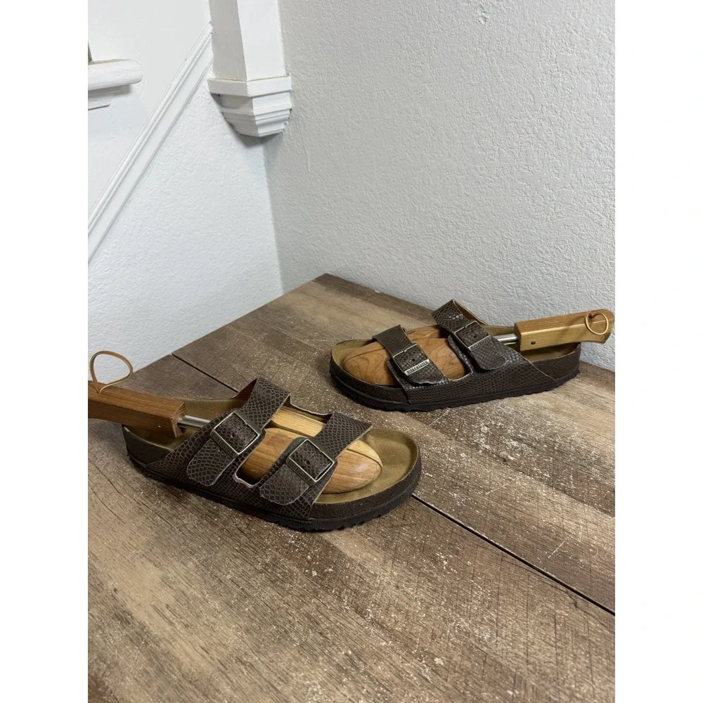 Birkenstock Arizona Nubuck Leather‎ Desert Buck Roast Size 12 45 NEW