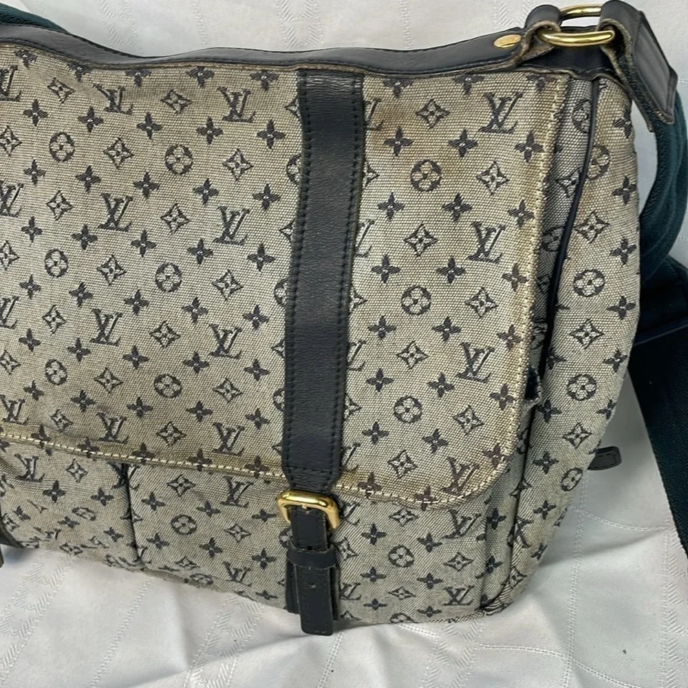 Louis Vuitton blue cotton