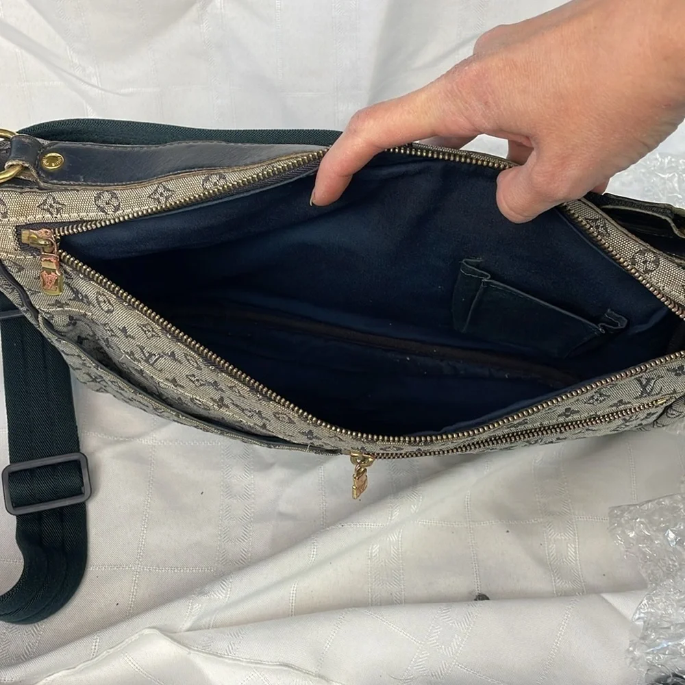 Louis Vuitton blue cotton