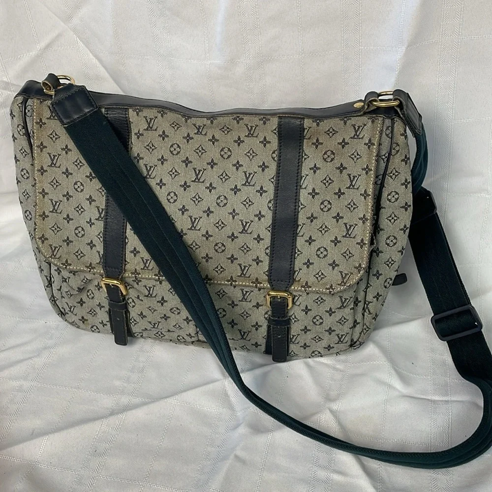 Louis Vuitton blue cotton